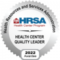 HRSA health Center Quality Leader badge